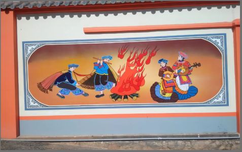 泗洪地方特色文化墙