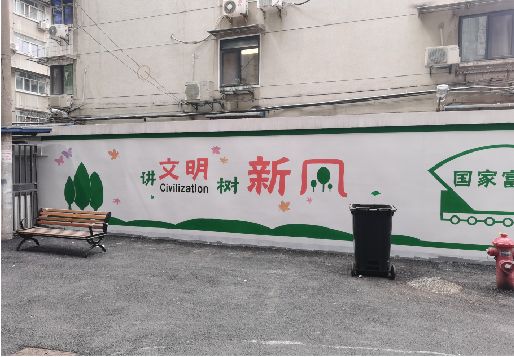 泗洪社区墙绘